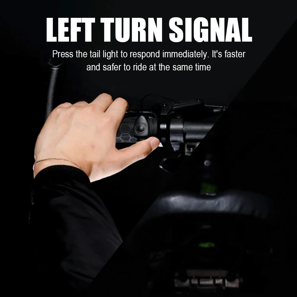 

Wireless Bike Tail Light Smart USB Rechargeable MTB bike light Cycling Accessories Remote Turn Bicycle Rear Light laser Signal