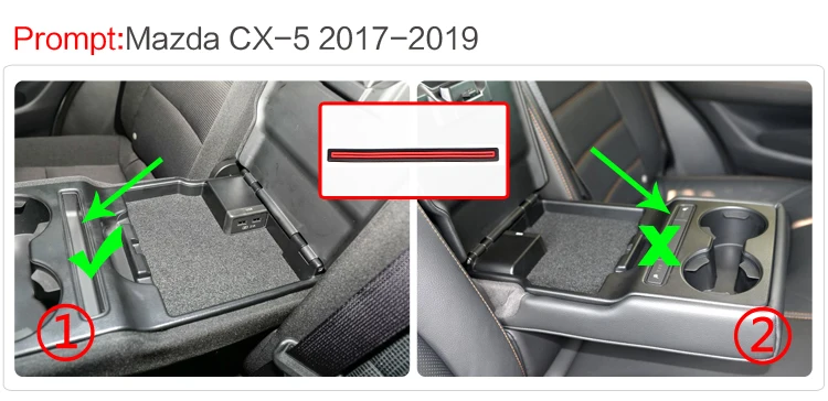 RKAC ворота Слот коврик для Mazda CX-5 2013- CX5 CX 5 межкомнатный дверной коврик автомобильные подстаканники Нескользящие коврики красный белый