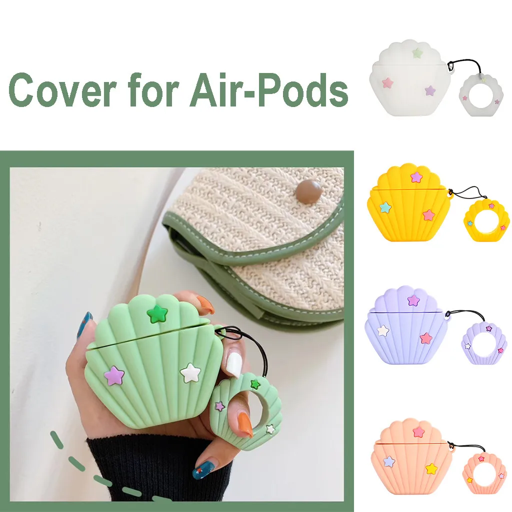 Защитный чехол аксессуары для кожи силиконовый защитный против потери Apple AirPods1/2