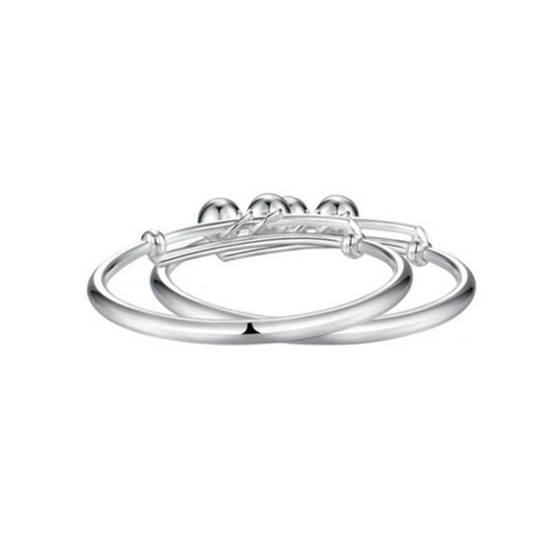 2020 Новое поступление 45 мм тибетский серебряный Детский круглый колокольчик