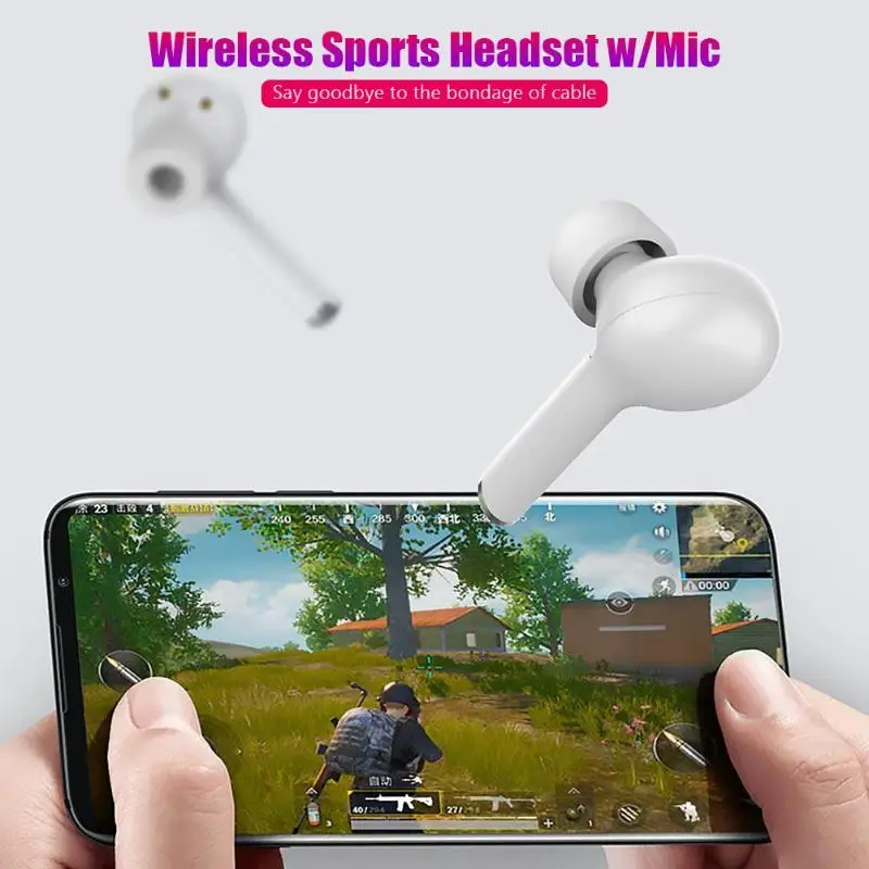 LEORY TW50 TWS Беспроводные bluetooth 5,0 Наушники Hi-Fi стерео смарт-гарнитура сенсорные наушники розовый черный синий белый