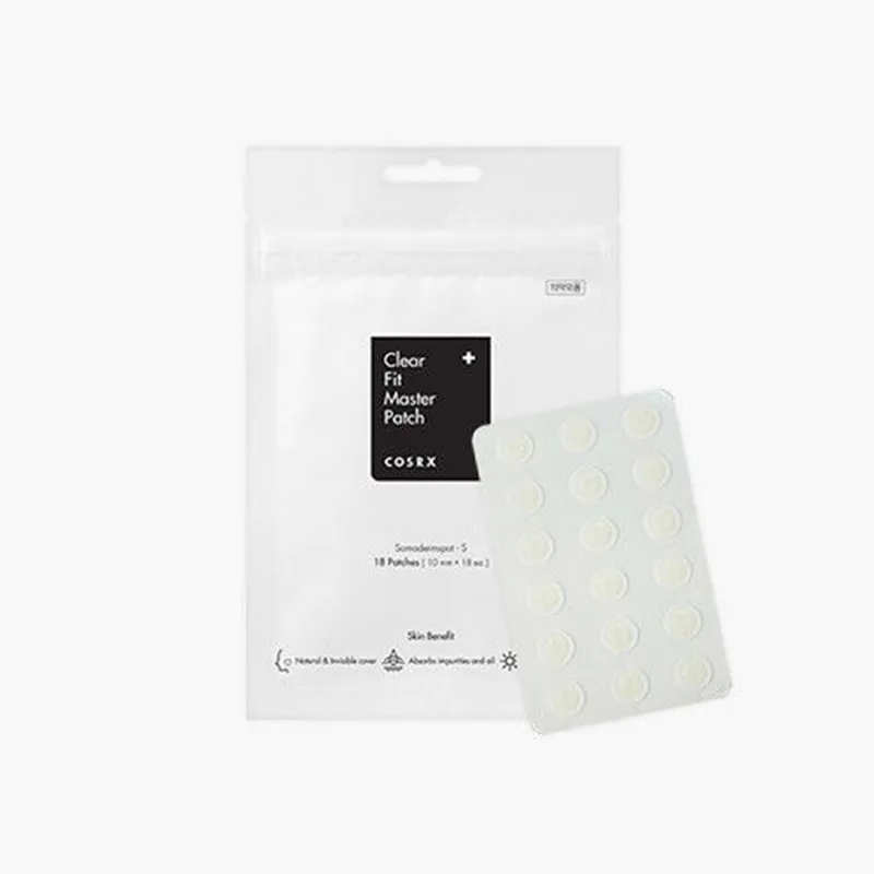 

COSRX Clear Fit Master Patch 18 Patches (1sheet) Invisible Acne Stickers Blemish Treatment Acne Pimple Remover Korean cosmetics