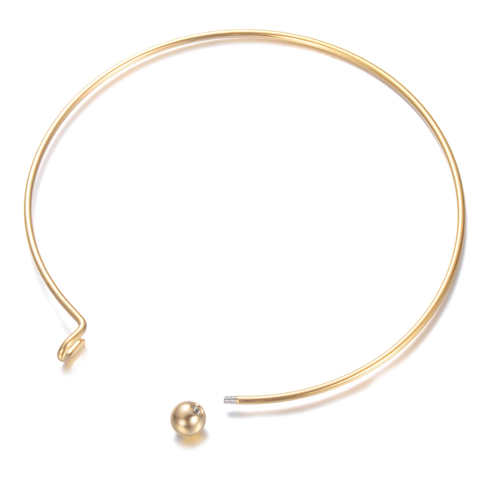 2 шт./лот браслет из нержавеющей стали 60 мм с расширяющимися бусинами манжета