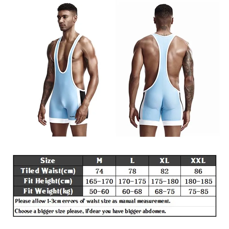 

Qualified Men Shaper Bodysuit Sexy Lingerie Slimming Underwear Body Shaper Bodysuit Wrestling Jumpsuit Fitness Men Shapewear