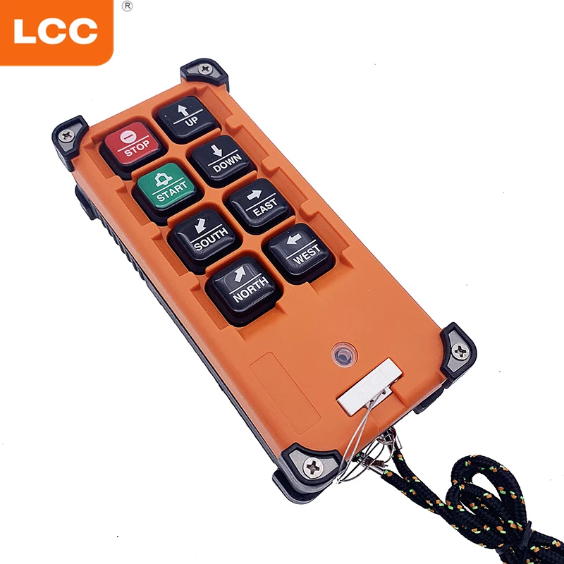 

F21-E2B 6 channel AC220 volts industrial radio wireless remote control for crawler cranes