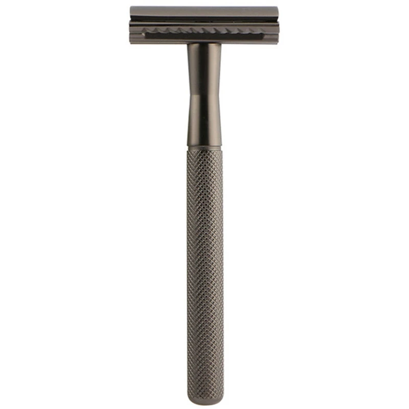 

1Pcs Men's Razor Manual Safety Enclosed Double-Edged Blade Men's Razor Vintage Razor Shaving Knife
