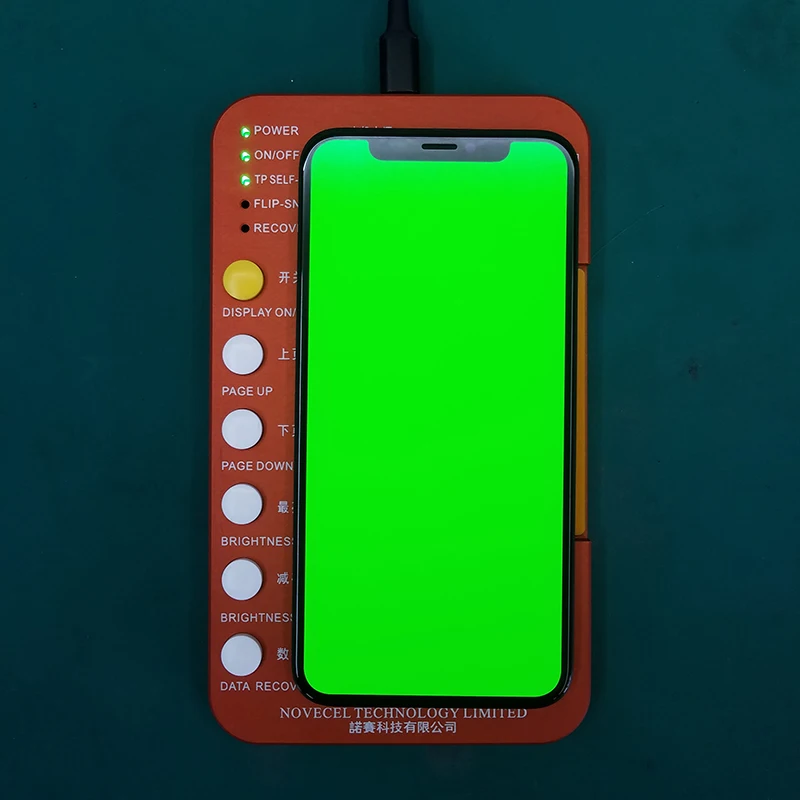 Novecel S1 тестер ЖК-дисплей OLED Mulitfunction Сенсорная Панель тестер для iPhone 6S-Xsmax 11ProMax True Tone цветной светильник Инструменты для ремонта