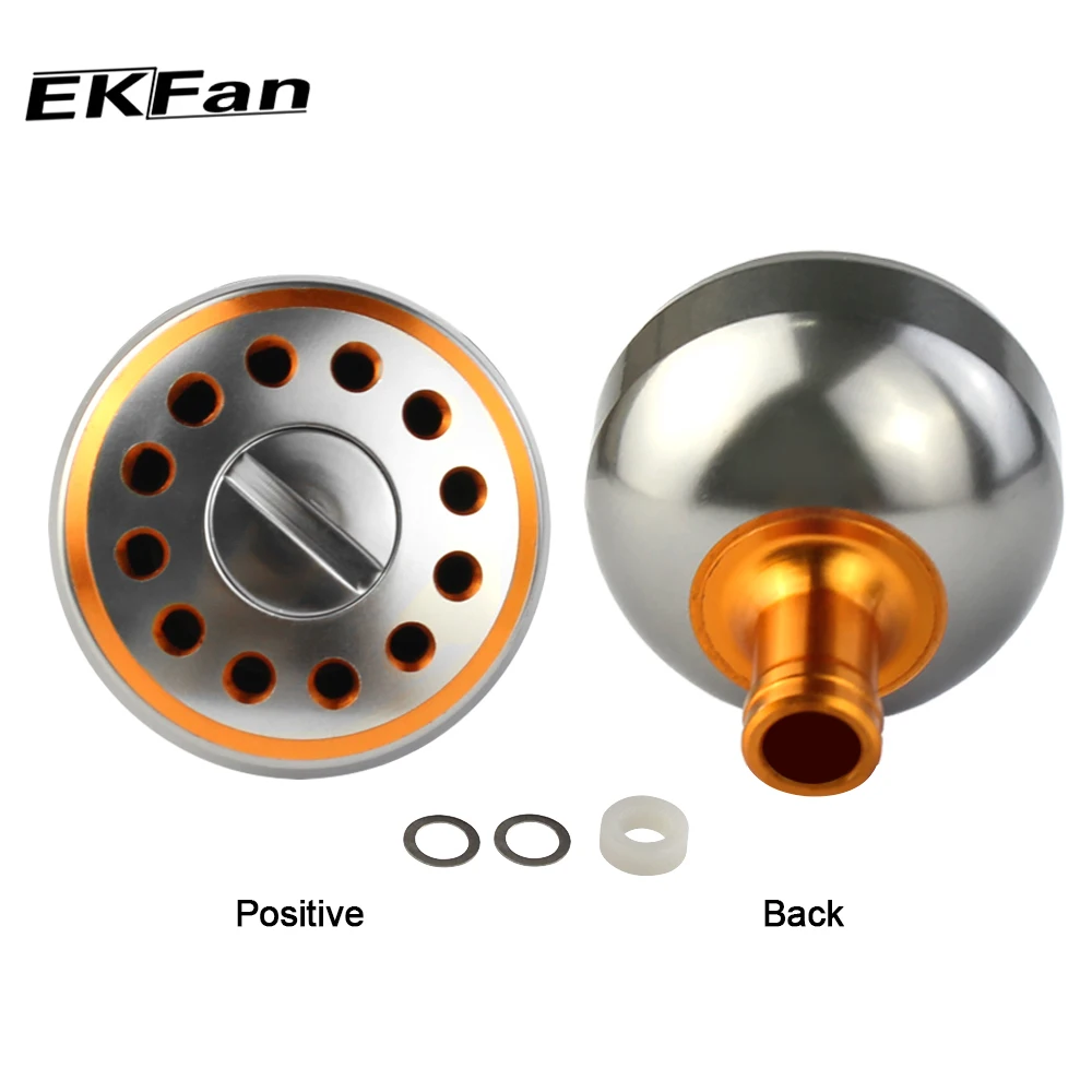 EKfan Рыболовная катушка ручка обработанная металлическая Снасть аксессуар