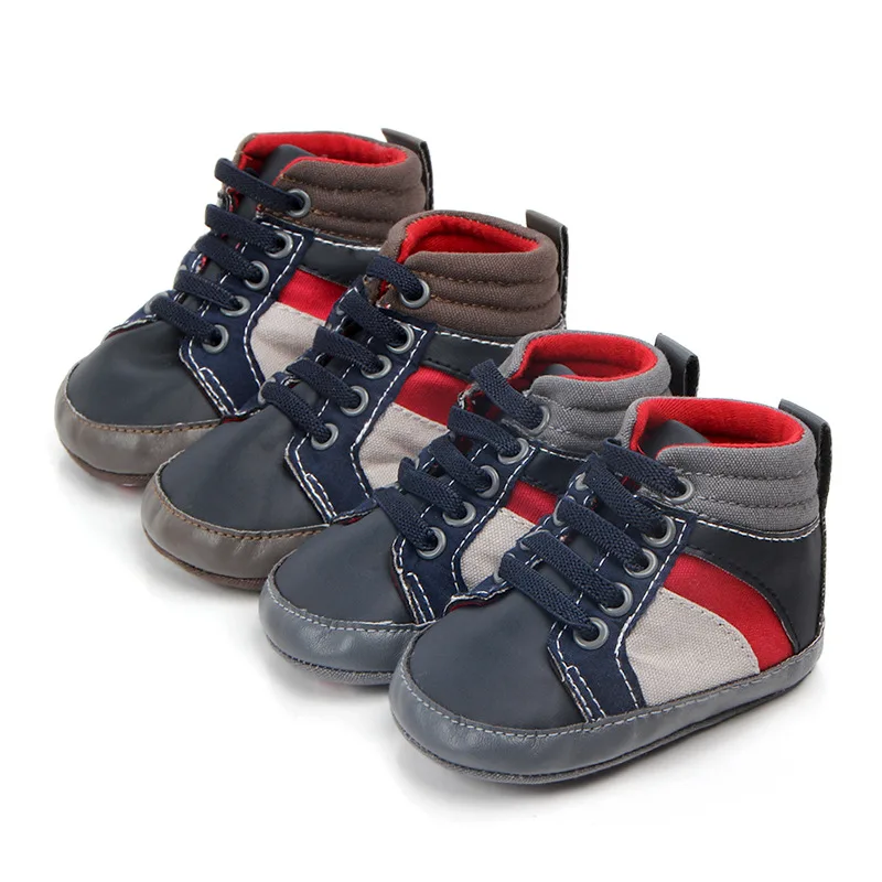 

Fashion Brand Shoes Newborn Baby Boys Shoes Infant Shoes for 1 Year Old Soft Sole Crib Shoes Toddler First Walkers 0-18 Months
