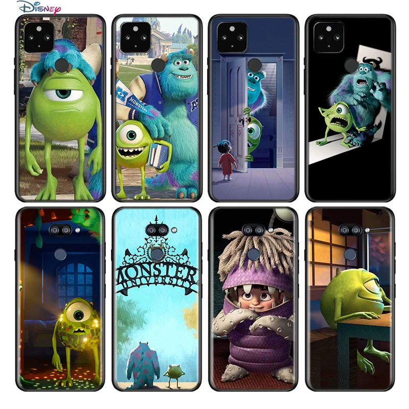 

Monsters University For Google Pixel 5 4 4A XL Shell For LG Q60 V60 V50 V50S V40 V35 V30 5G Black Soft Phone Case