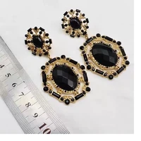 jewelry fashion fashion trend in europe and the united states exaggerated personality inlaid female exaggerated ear studs earrin