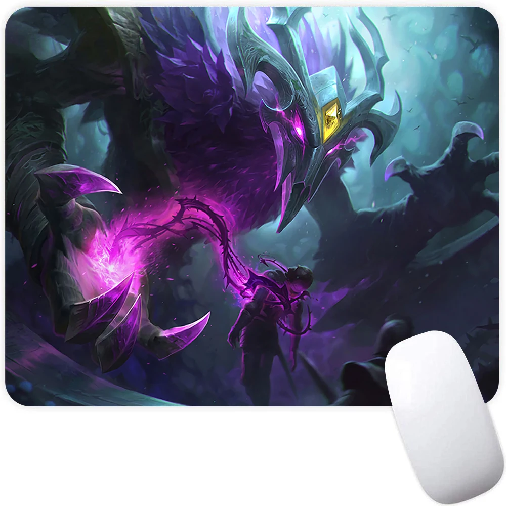 Небольшой Игровой Коврик для мыши League of Legends компьютерный коврик игровой