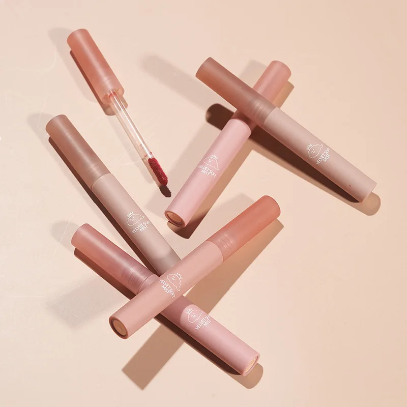 

Lip Glaze Lipstick Makeup Velvet Matte Non-fading Lipstick Long-lasting Waterproof Waterproof Matte Lip Glaze Makeup Tools TSLM2