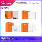 SONOFF Zigbee Mini ZBMINIумный переключательВлажность температурыдверьдатчик движенияZBBridge Ewelink для Alexa Google Home