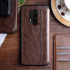 Роскошный винтажный кожаный чехол для Oneplus 8 7 7T pro 6 6T 8 Nord 5G Z чехол для телефона с 3 слотами для карт внутри ТПУ без магнита