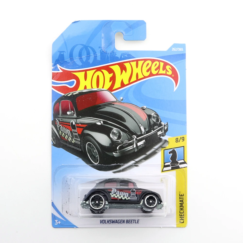 2021 VOLKSWAGEN BEETLE оригинальные горячие колеса Мини Сплав купе 1/64 Металл литье под
