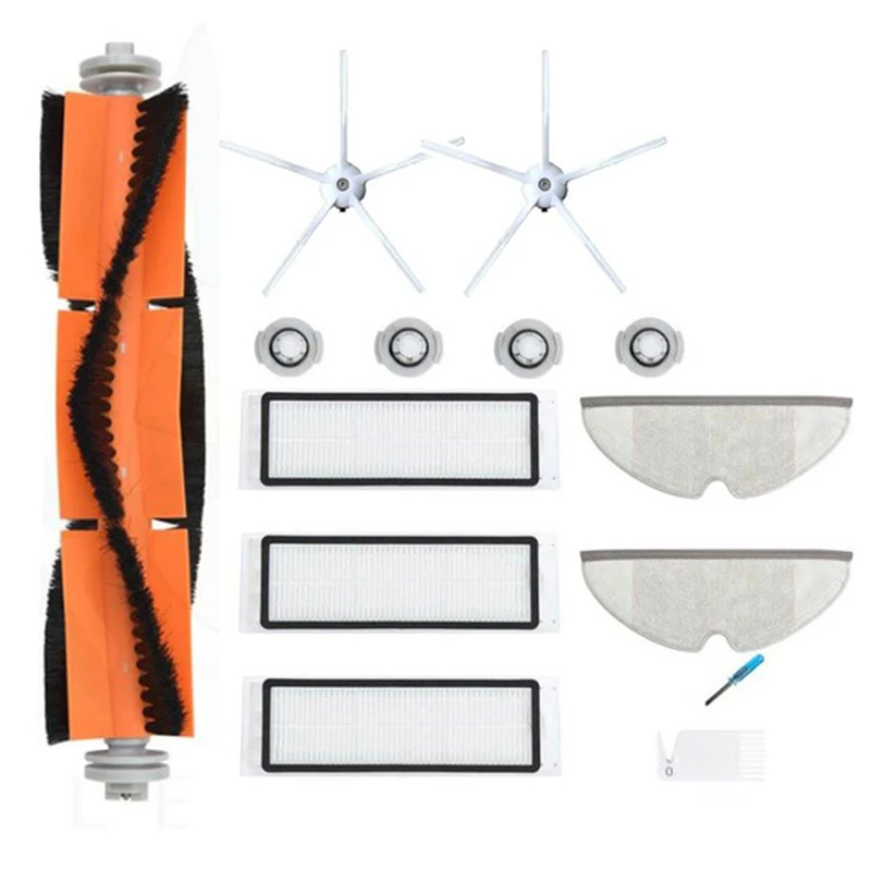

For Xiaomi Roborock S50 S6 S60 Vacuum Cleaner Parts S65 S55 S5 Part Roller brushes Water cores Filters