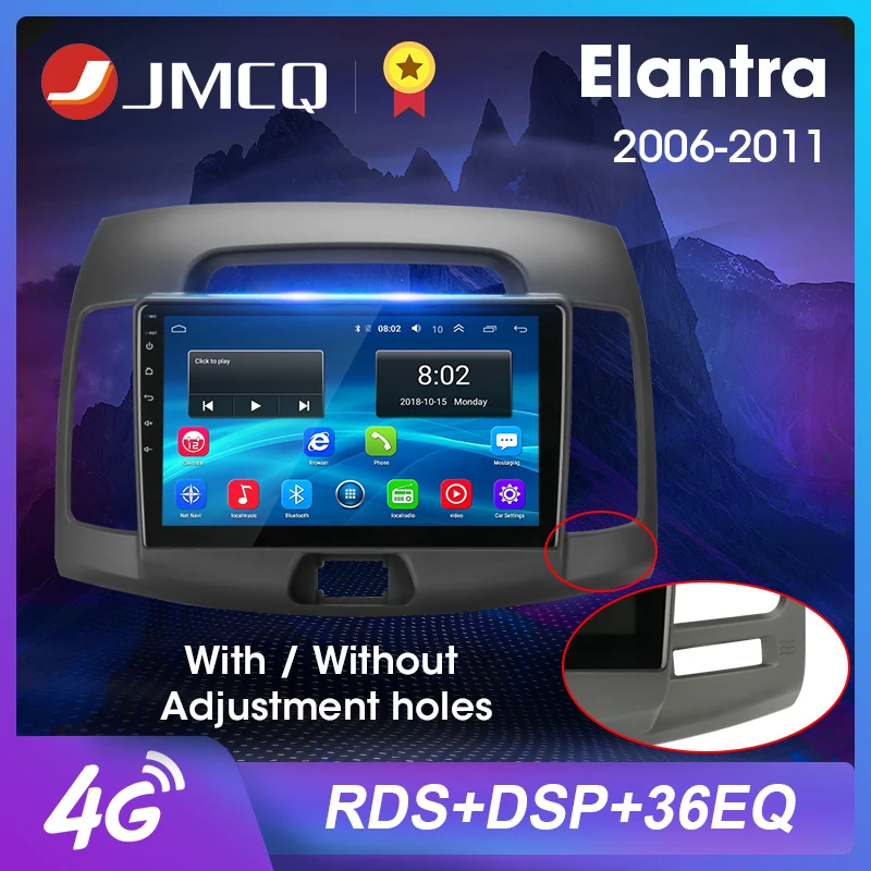 Автомагнитола 2 Din мультимедийный видеоплеер с DSP навигацией GPS Android 8 1 + 32 ГБ 4G WiFi