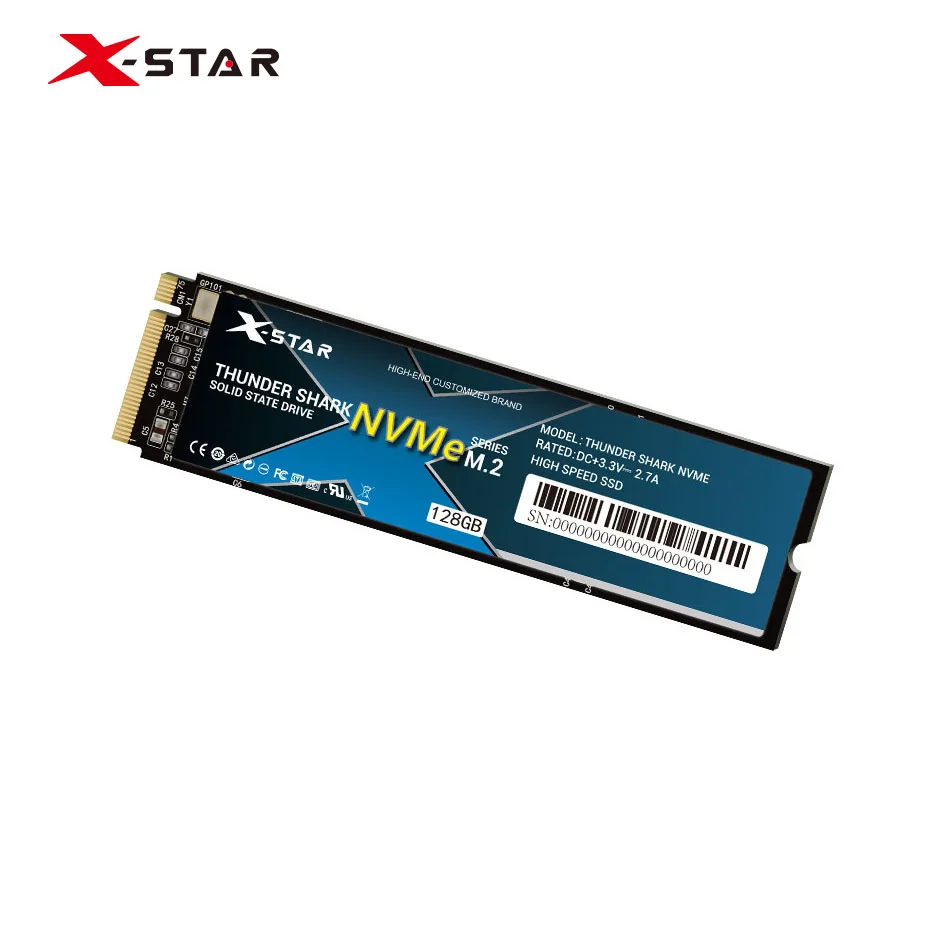 Твердотельный накопитель XSTAR PCIe NVME SSD M2 2280 128 ГБ 256 512 ТБ m.2 hdd для ноутбука и