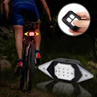 Велосипедные фонари с USB-зарядкой, поворотники для велосипеда, водонепроницаемые, велосипедные, безопасные, светодиодный, перезаряжаемые, Аксессуары для велосипеда