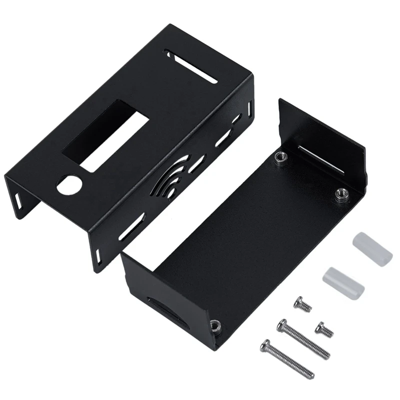 hot cnc aluminum alloy case with 7 inch model b lcd display press screen lcd 1024x600 hdmi tft monitor holder case free global shipping