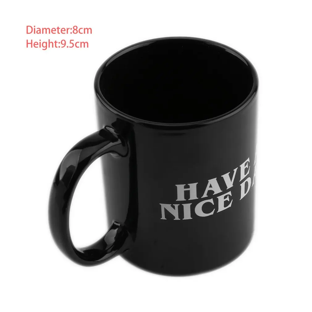 

Home Use Personality Have A Nice Day Mug Middle Finger Pattern Coffee Milk Tea Cups Wonderful Unique Gifts Ceramic Mug Sale