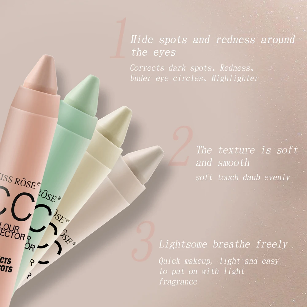 Консилер Miss Rose консилер с полным покрытием для лица основа Праймер косметический