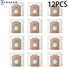 Мешок для сбора пыли Большой Емкости Для Ecovacs Deebot Ozmo T8 AIVI T8 Max T8 серии T9 серии N8 Pro Plus N8 Pro, 12 шт.