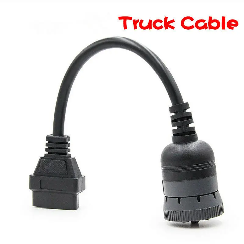 J1939 9pin к 16pin OBD 2 короткий кабель 9 pin 16 PIN Женский для Deutsch тяжелых грузовиков |
