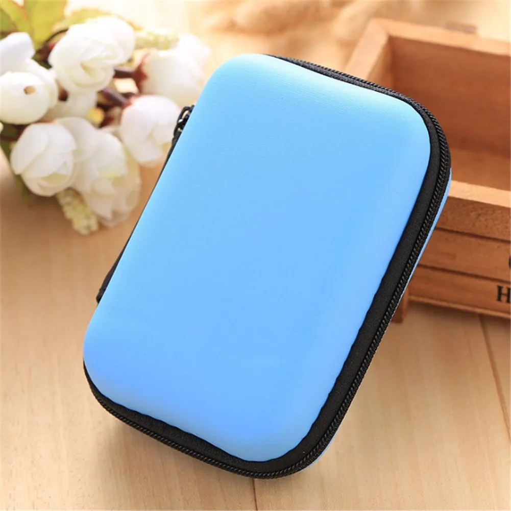 Кошелек для монет портативный мини кошелек Usb кабель путешествий sd-карта телефон