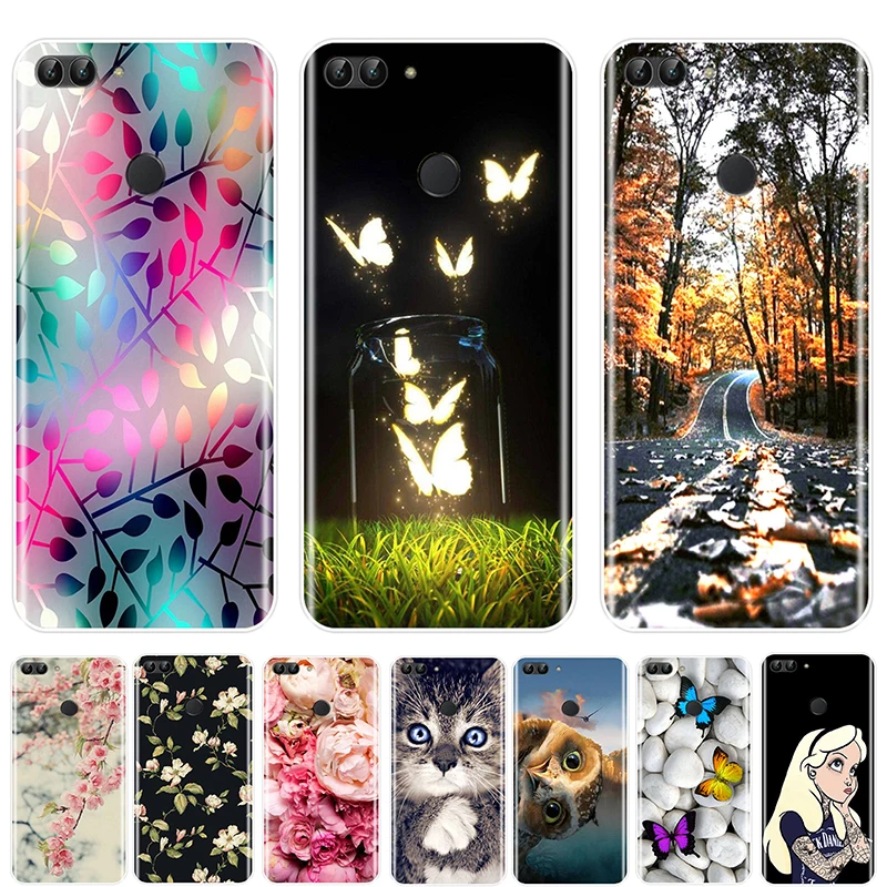 Силиконовый чехол для Huawei P9 P10 P Smart Plus 2019 P20 Lite Pro мягкая задняя крышка из ТПУ P8 P30 2017