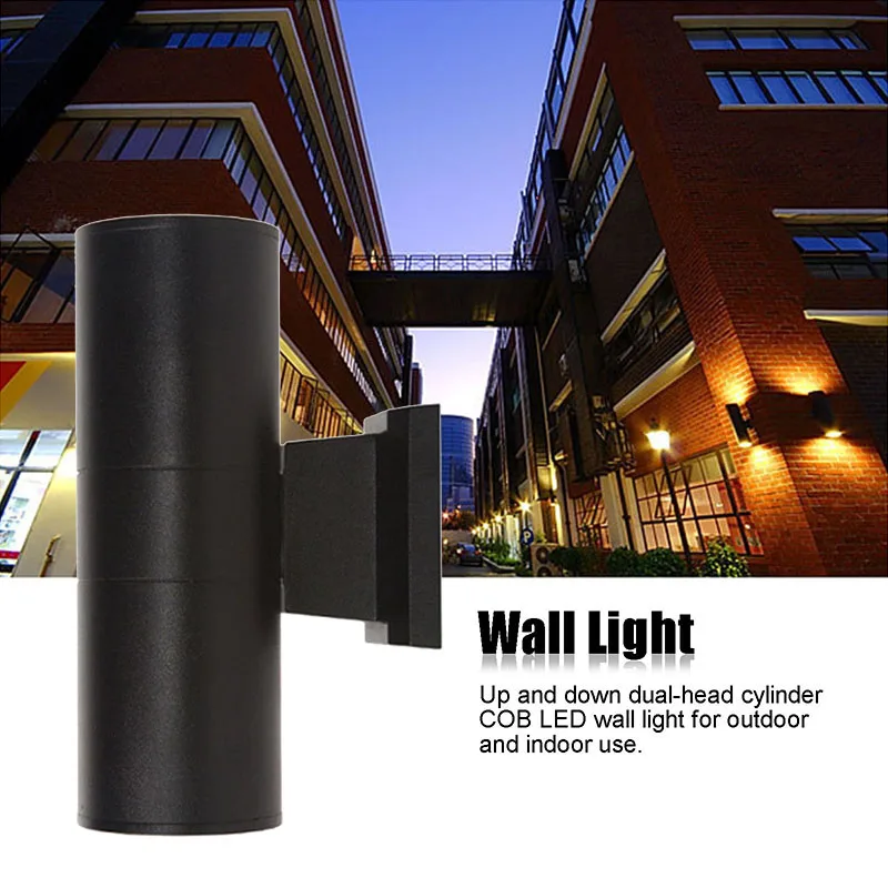 

Led Wall Lamp For Outdoor Light High Quality Aluminum Led Wall Light Bedroom Garden Wall Sconce Corner Porch Lighting Decoration
