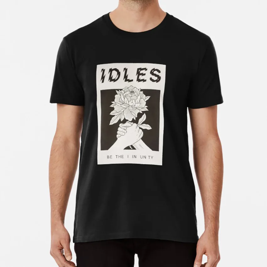 IDLES-Be The Unity футболка idles be наклейка unity