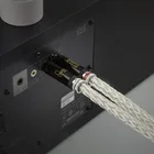 Hi-End 8AG посеребренный OCC 16-жильный аудиокабель TODN с WBT RCA разъемом, кабель Hi-Fi 2RCA на 2RCA, компьютерные компоненты