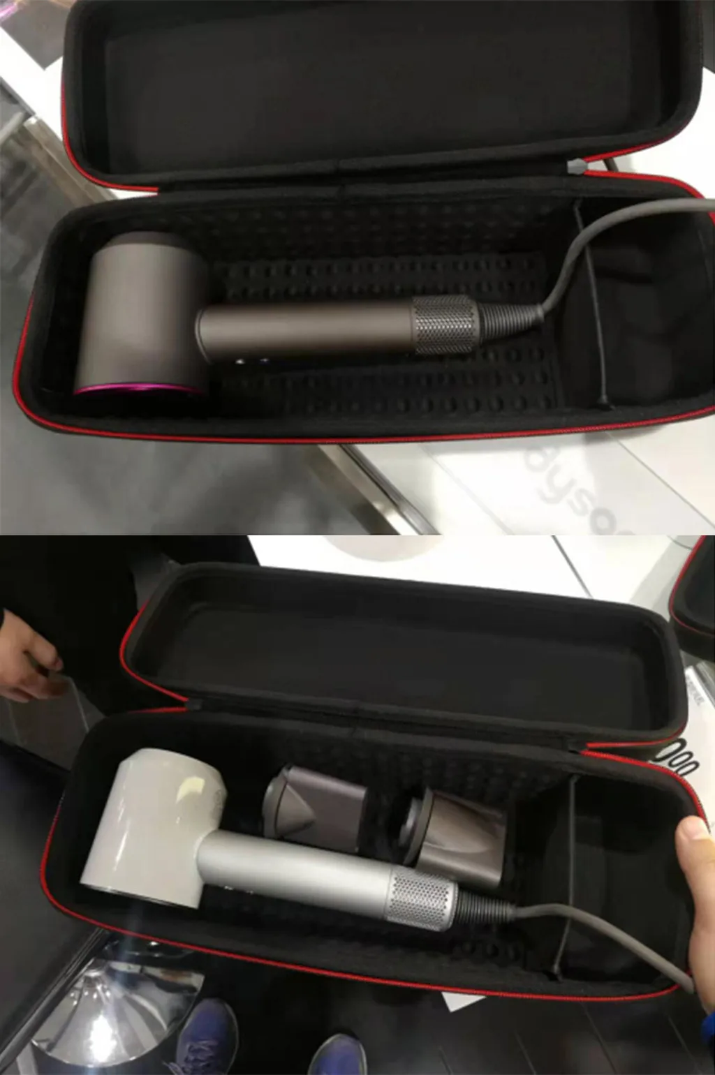 Для Dyson сверхзвуковой кожи фен хранения Жесткий Чехол Крышка коробка контейнер