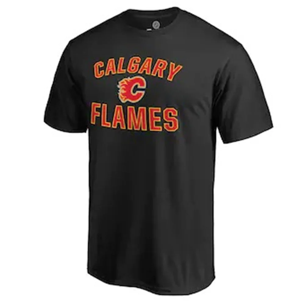 

Team sport T-shirt 2021 men's hockey multicolor oversized xxs-6xl flame T-shirt, 3D new summer print Harajuku flame men's