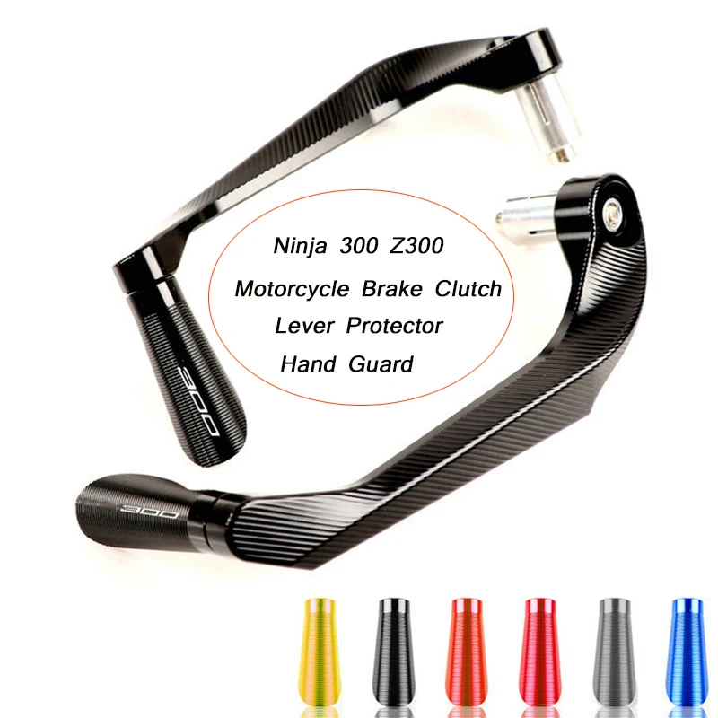 

7/8" (22mm) Brake Clutch Lever Protector Hand Guard System Silp on for Ninja 300 Z300 2014 2015 2016 2017 2018 2019