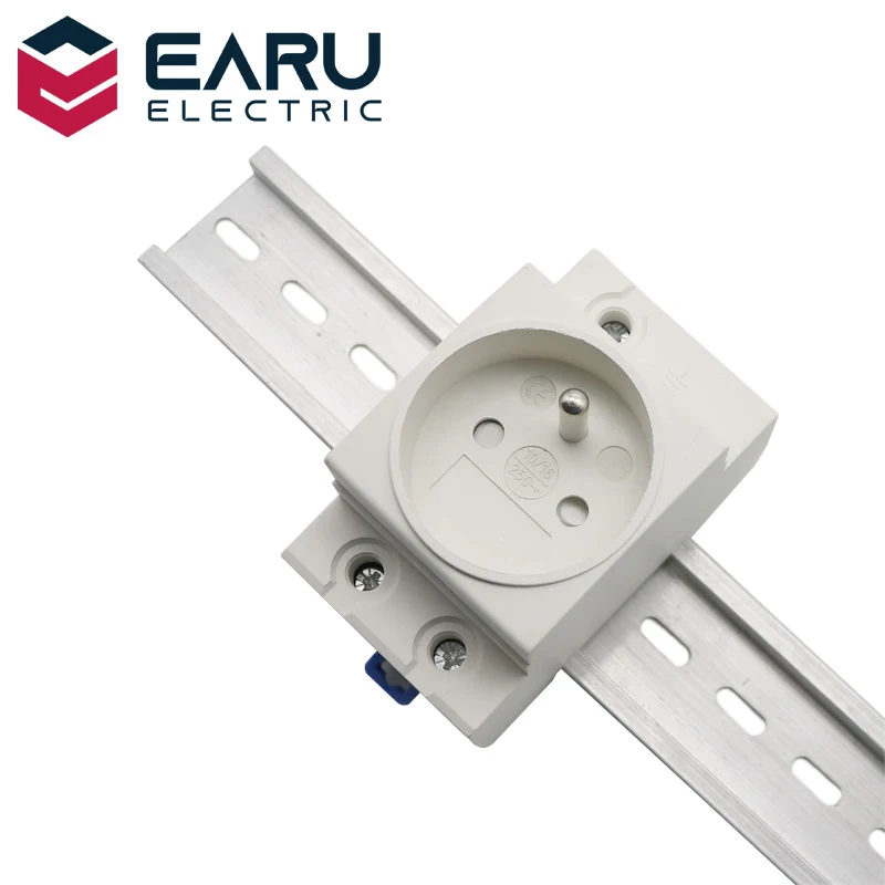 Стандартный модульный разъем питания переменного тока 35 мм с креплением на