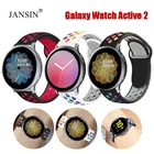 Ремешок силиконовый для Samsung Galaxy Watch Active 2, спортивный браслет для Samsung Watch Active 2 44 мм 40 мм