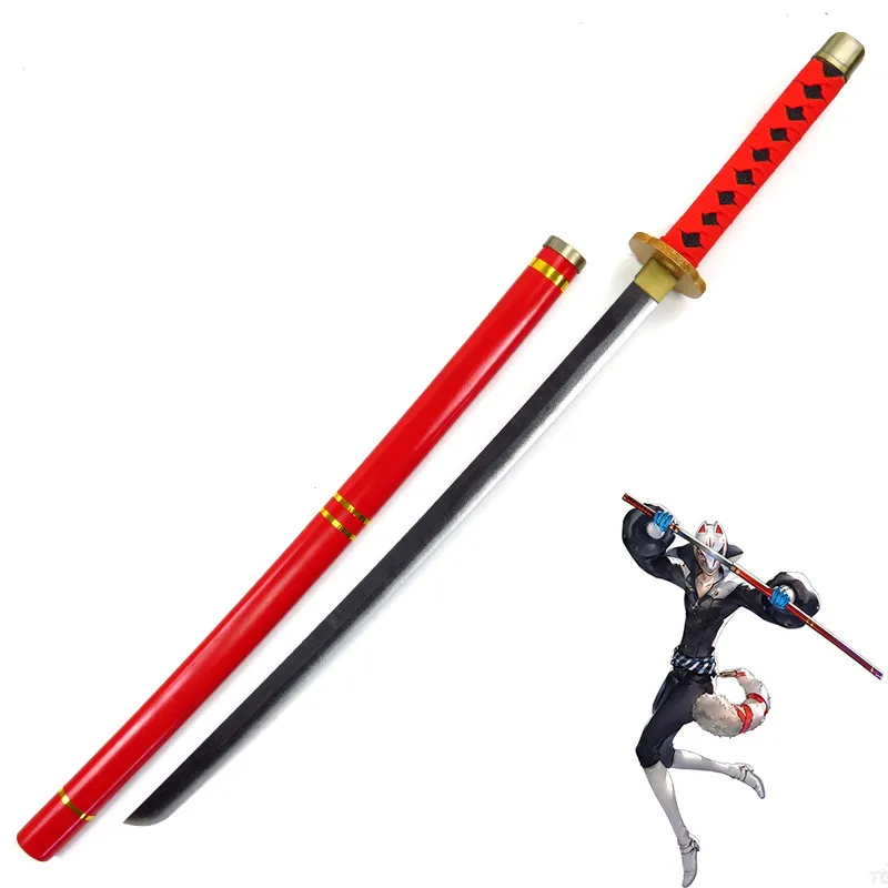 

Аниме Persona 5 Fox Yusuke Kitagawa Фантом вор косплей ПОРП деревянный меч оружие Хэллоуин Рождество реквизит для причудливых Вечерние