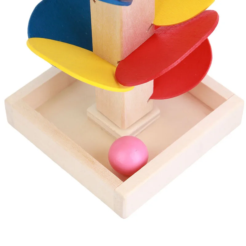 

Montessori Educational toy Blocks Wooden Tree Marble Ball Run Track Game Baby Kids Children Intelligence Early Educational Toy
