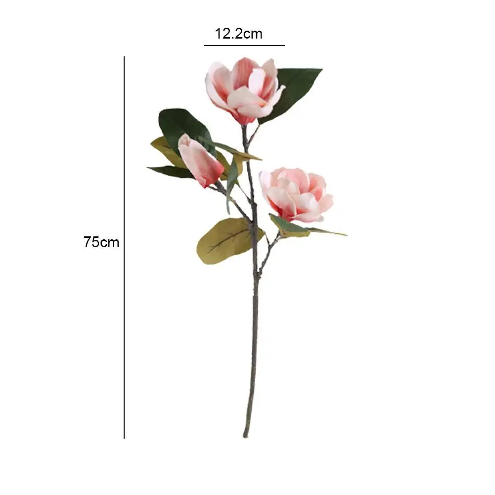

Artificial Fake Flowers Leaf Magnolia Floral Wedding Bouquet Party Home Decor Floral Decor Garland Home Wedding Decorations