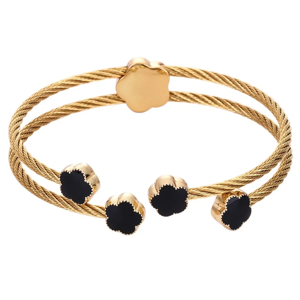 Женский браслет из нержавеющей стали A43 темпераментные ювелирные изделия