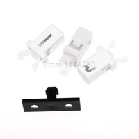 pr 001 white small door lock switch lock for ms air conditioner set top box tv evd dvd door cover male and female