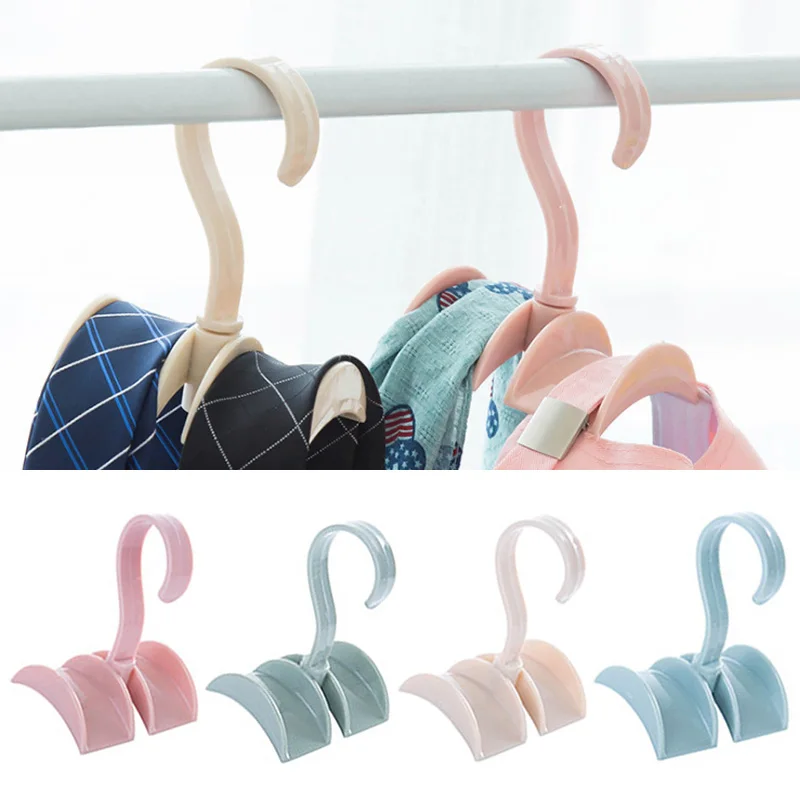 Креативные Пластиковые Крючки с поворотом на 360 градусов вешалка для сумок
