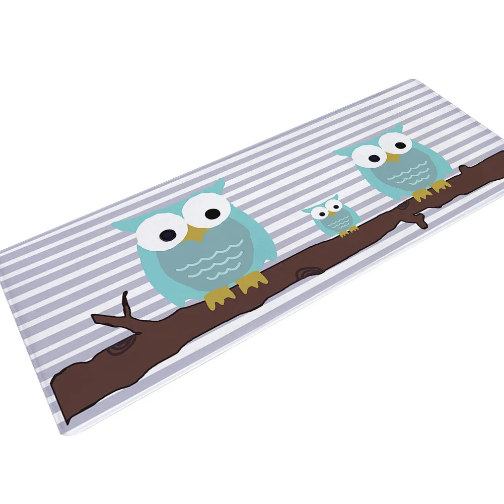 Owl Zeegle 3d коврик с рисунком собаки милый коврик для гостиной длинный кухонный ковер нескользящий ковер для детской комнаты стул напольный коврик - Цвет: Owl
