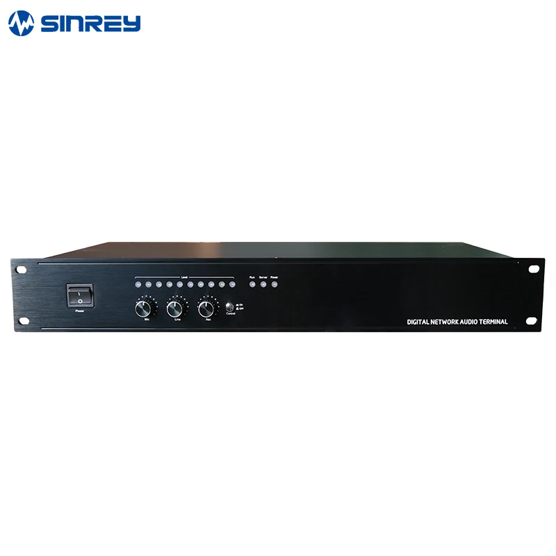 

IP network audio front terminal IP campus public broadcasting SIP voice system village broadcast