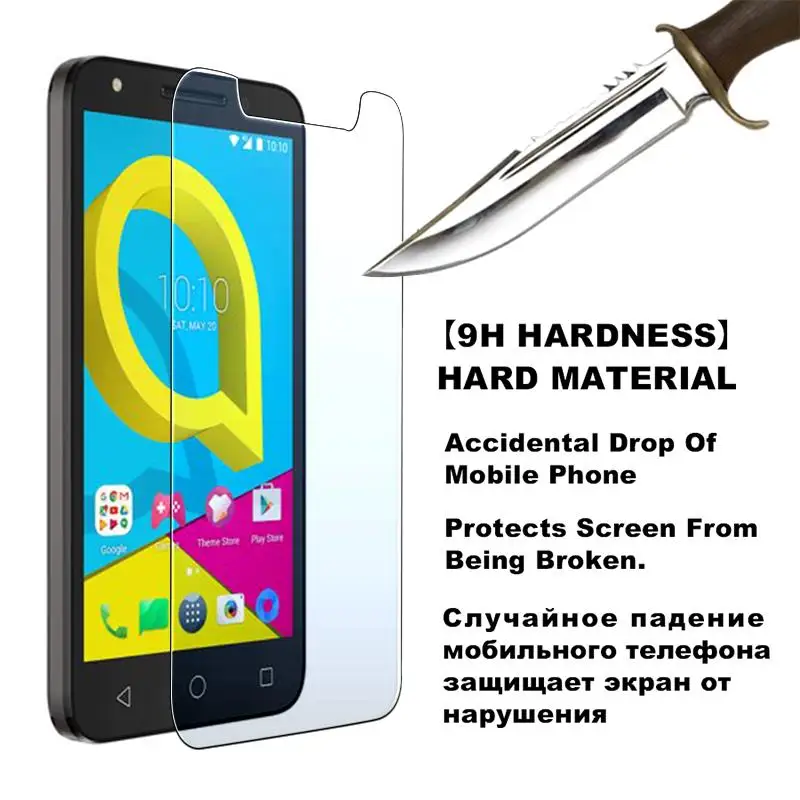 Закаленное стекло для Alcatel 1 5033D 2019 пленка экрана 2018 | Мобильные телефоны и
