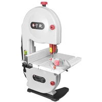 350w small joinery band saw machine professional miniature mahogany crafts curved and straight line cutting machine