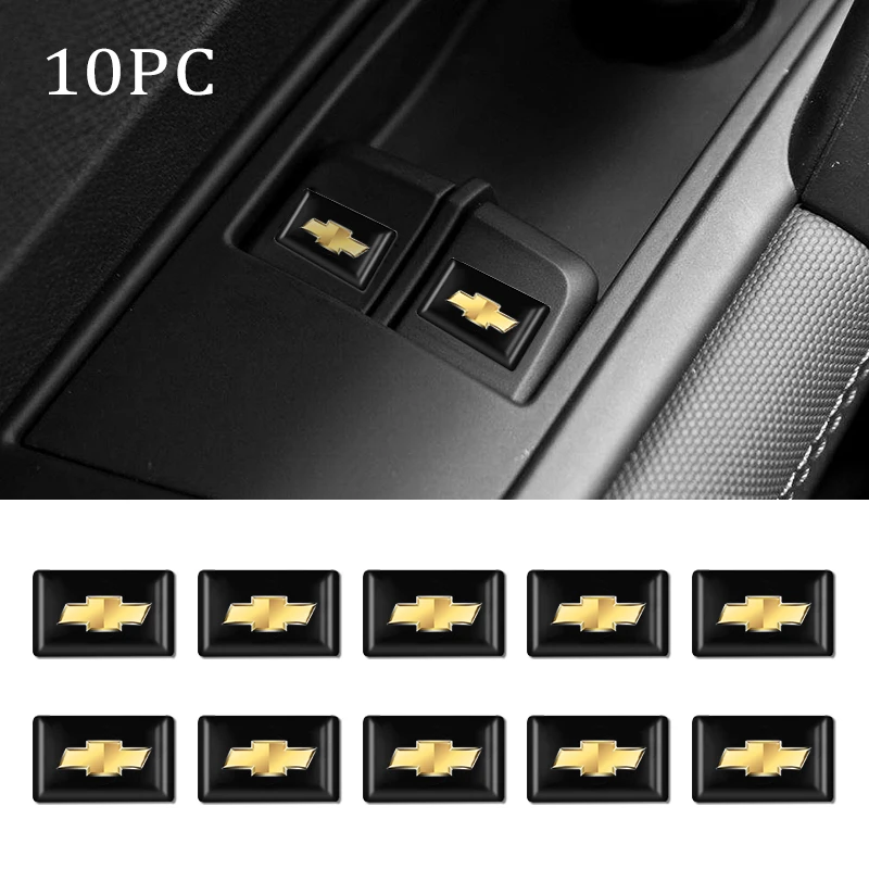

Car Styling Door Badge Stickers Side Window Emblem Decal For Chevrolet Cruze Aveo Lacetti Captiva Niva Spark Trax Onix Camaro